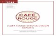 Service Design Exam Project - Cafe Rouge