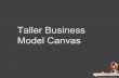 Taller paso a paso bisiness model canvas