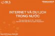 [W&S] Nghiên cứu về Internet và du lịch ở Việt Nam