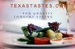 If you don’t want to contaminate the meat, keep your kitchen counters neat! – Texastastes.com