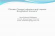 Climate Change Indicators and Impacts: Bangladesh Scenario_Saeed Ahmed Siddiquee