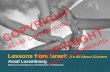 Lessons From the Israeli Case-Study: It's All About Clusters! by Assaf Luxembourg