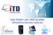 Giải Pháp Lưu trữ quang UDO-Ultra Density Optical (thích hợp cho lưu trữ số thời gian lâu dài)