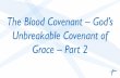 The Blood Covenant - God's Unbreakable Covenant of Grace Pt 2