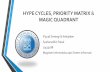 HYPE CYCLES, PRIORITY MATRIX & MAGIC QUADRANT