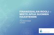 Finanssialan rooli - mistä apua suomen haasteisiin