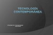 tecnologia de la edad contemporanea- by novus