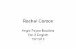 Rachel carson angie payes