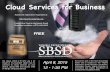 Cloud Services for Business Workshop, April 8, 2015