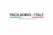 Portfolio Packaging In Italy