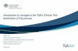 Introduction to changes to the TGA's Clinical Trial Notification (CTN) process
