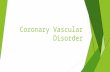Coronary vascular disorder