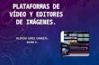 Plataformas de vídeo y Editores de imágenes.