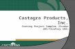 Castagra Ecodur 201 and TeraPoxy 688 (FracShield) projects