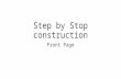 Step by Stop Construction - Front Cover