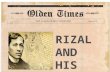 Rizal and his time (First Half)