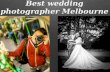 Best wedding photographer melbourne