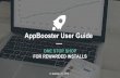 AppBooster - One Stop Shop Rewarded Installs Platform User Guide