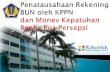 Penatausahaan Rekening BUN oleh KPPN