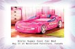 Girls Super Cool Car Bed. Buy It at Neverland Furniture in Canada