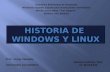 historia de Windows y Linux