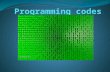 Programming codes