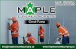 Best Grout Pump Provider—Maple Concrete Pumping