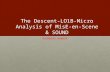 L01B- The Descent; Mise-En-Scene & Sound Clip 3
