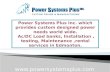 Power Systems Plus | Power Management