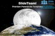 Earth and moon globe power point templates themes and backgrounds ppt layouts