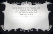 Representation of characters in psychological thrillers