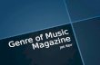 Genre of music magazine