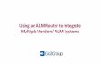 Using an ALM Router to Integrate Multiple Vendors’ ALM Systems