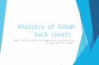 Analysis of album back covers