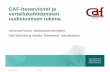 Johanna Nurmi, Aila Särmälä ja Marika Tammeaid: CAF-itsearviointi ja vertailukehittäminen uudistumisen tukena