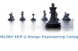 PALPAP ERP @ Kongu Engineering College