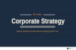 Corporate Strategy: Identifying disruptive threats and emerging trends
