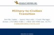 Bradley Morris Employer Session: Military To Civilian Transition
