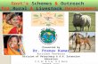 Govt's schemes & outreach for Rural & Livestock development