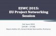 ESWC 2015 - EU Networking Session