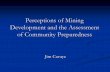 Perceptions of Mining Development and the Assessment of Community Preparedness