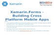 Xamarin.Forms - Building Cross Platform Mobile Apps