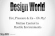 Fire, Pressure & Ice – Oh My! Motion Control in Hostile Environments