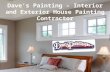 Interior and Exterior House Painting Contractor - Dave's Painting