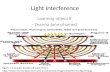 interference in lights - Michelson interferometer