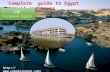 Complete  guide to egypt travel and tours