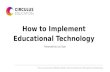 How to Implement Educational Technology