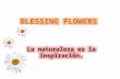 Presentacion blessing flowers