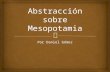 Abstracción sobre mesopotamia