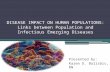 Disease impact on human populations ppt